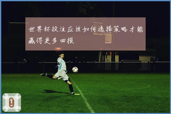 世界杯投注应该如何选择策略才能赢得更多回报